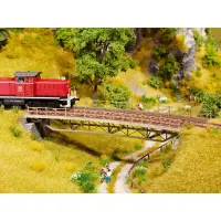 NOCH 67025 Brückenfahrbahn, gebogen H0